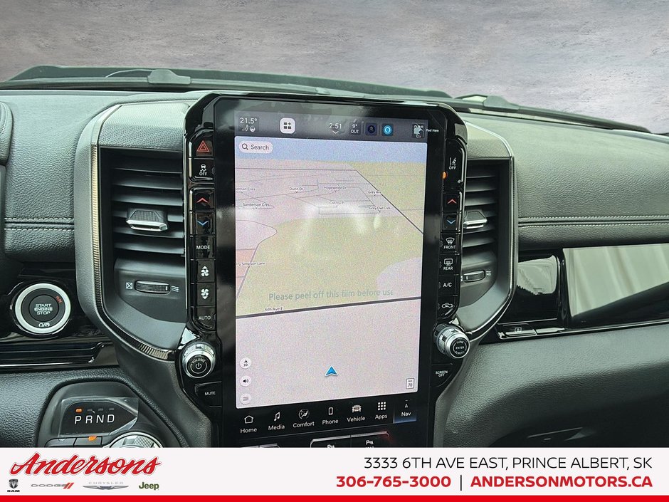 2026 Ram 1500 SPORT 3.0L Hurricane Twin Turbo I6 / Crew Cab / harman/kardon Audio / Ventilated Front Seats