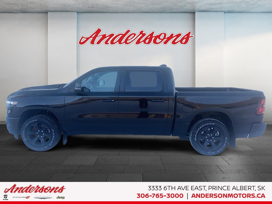 2026 Ram 1500 SPORT 3.0L Hurricane Twin Turbo I6 / Crew Cab / Panoramic Sunroof & Sport Performance Hood