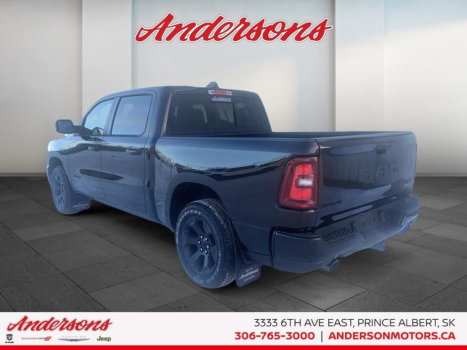 2026 Ram 1500 SPORT 3.0L Hurricane Twin Turbo I6 / Crew Cab / Panoramic Sunroof & Sport Performance Hood