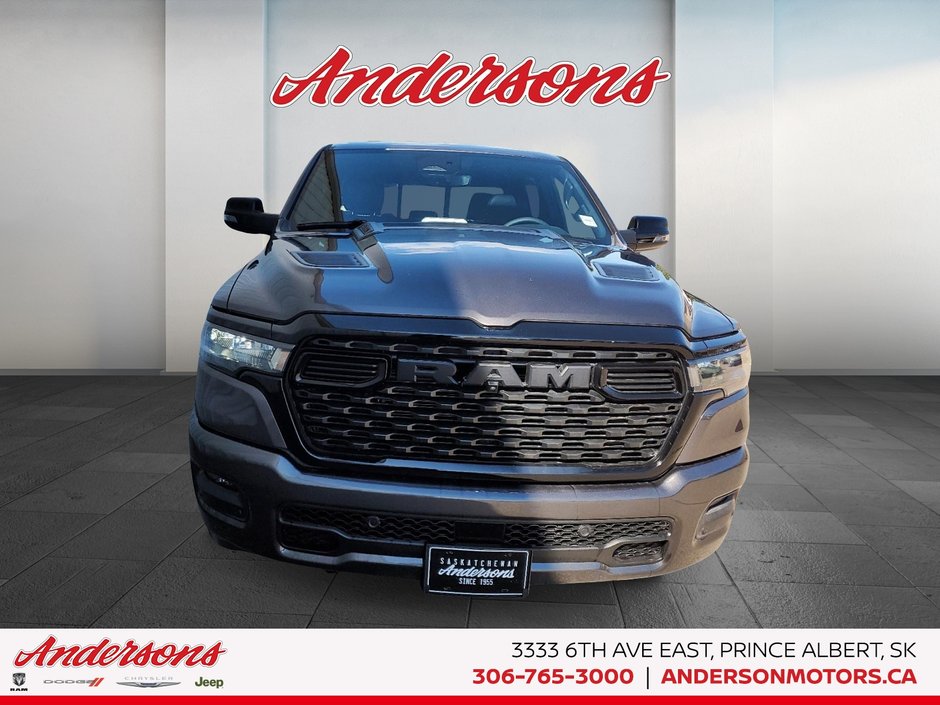 2026 Ram 1500 SPORT 3.0L Hurricane Twin Turbo I6 / Crew Cab / Night Edition / Deployable Running Boards