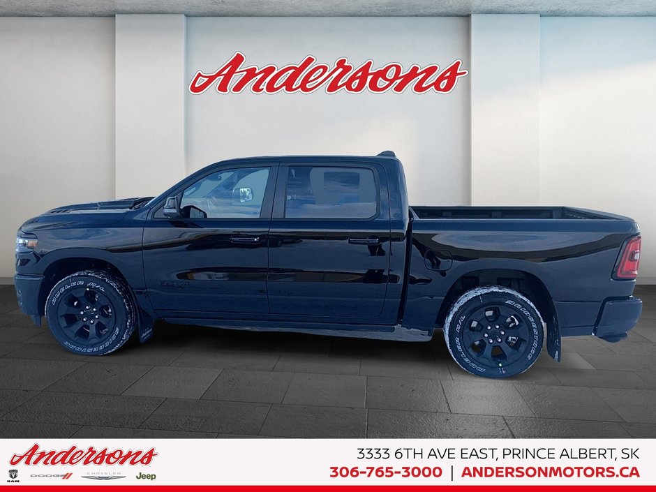 2026 Ram 1500 SPORT 3.0L Hurricane Twin Turbo I6 / Crew Cab / Power Running Boards / Trailer Brake Control