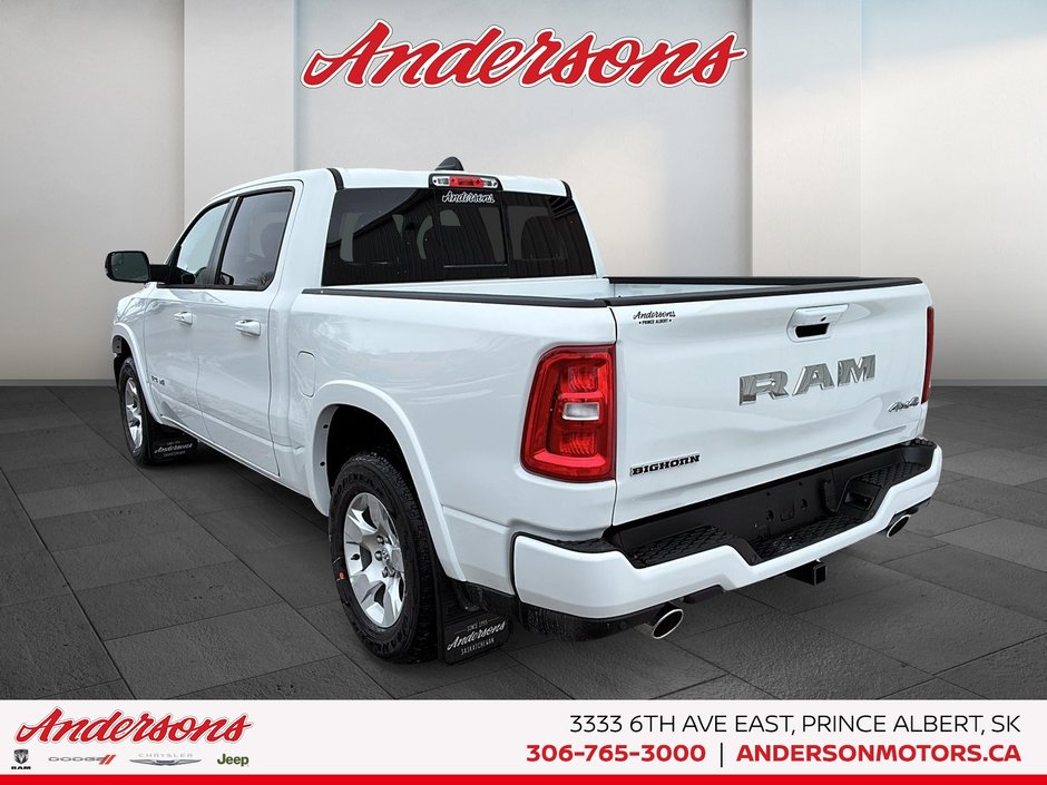 2026 Ram 1500 BIG HORN 3.0L Hurricane Twin Turbo I6 / Crew Cab / Heated Seats & Heated Steering Wheel