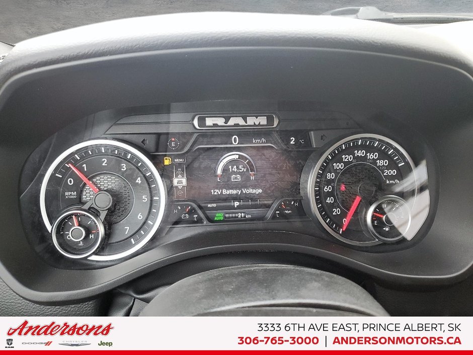 2026 Ram 1500 BIG HORN 3.0L Hurricane Twin Turbo I6 / Crew Cab / Night Edition / 12