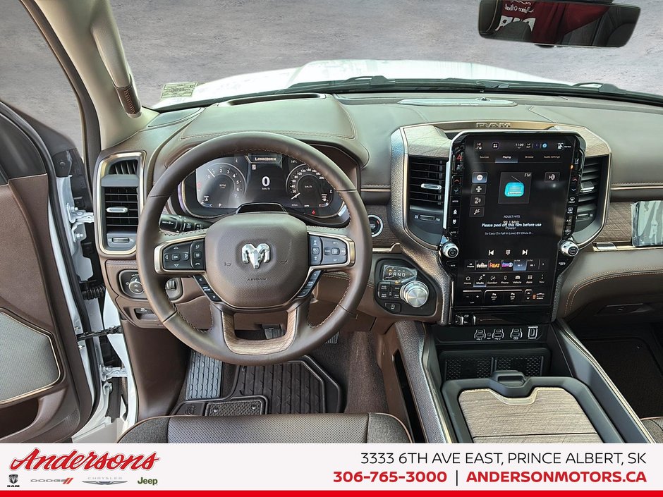 2026 Ram 1500 LONGHORN 5.7L HEMI V8 / Crew Cab / RamBox & Surround View Camera System