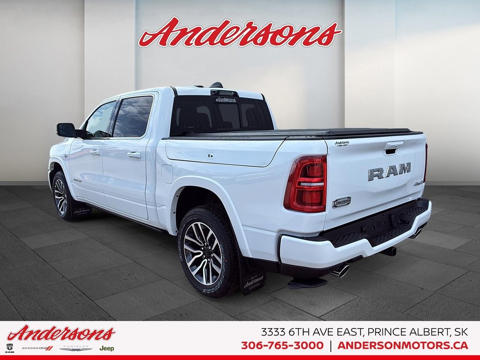 2026 Ram 1500 LONGHORN 5.7L HEMI V8 / Crew Cab / RamBox & Surround View Camera System
