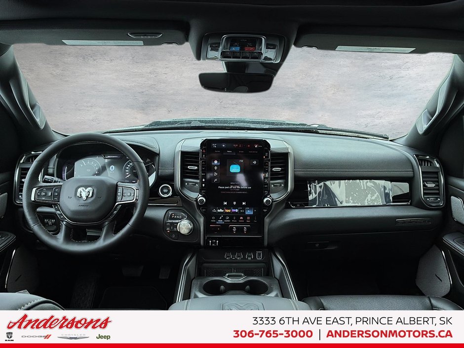 2026 Ram 1500 SPORT 5.7L HEMI V8 / Sport Crew Cab 4x4 / Premium harman/kardon Audio / Dual-Pane Panoramic Sunroof