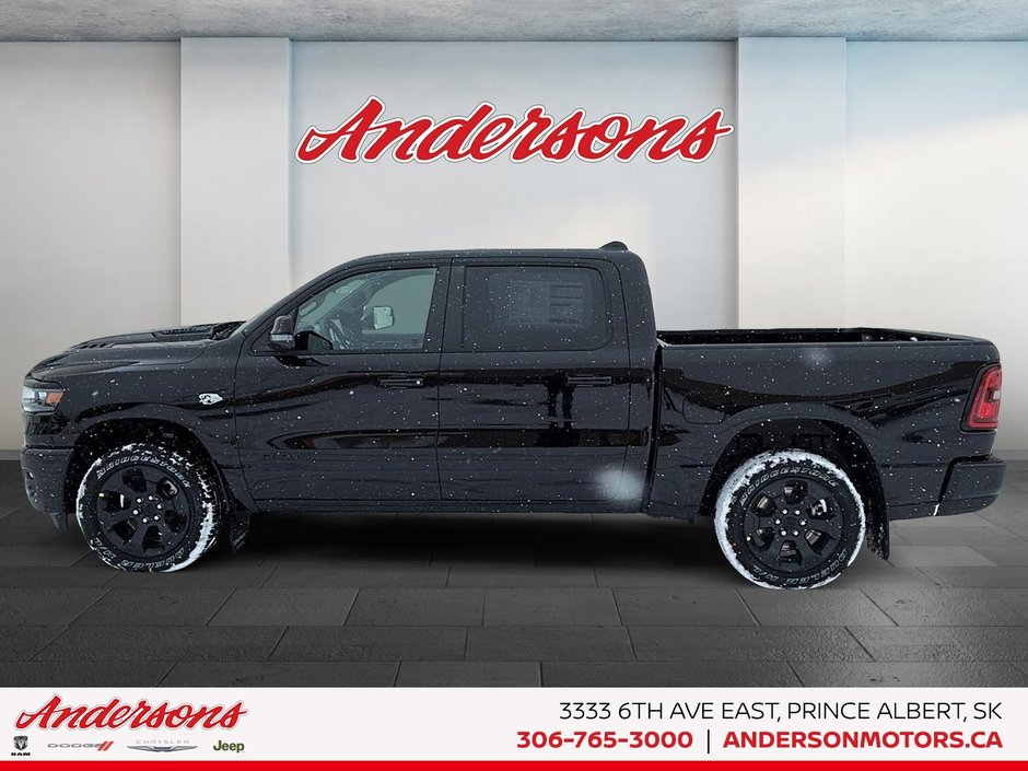 2026 Ram 1500 SPORT 5.7L HEMI V8 / Sport Crew Cab 4x4 / Premium harman/kardon Audio / Dual-Pane Panoramic Sunroof