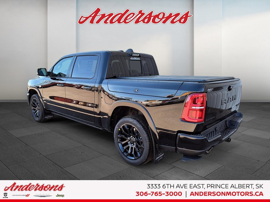 2026 Ram 1500 LIMITED 5.7L HEMI V8 / Crew Cab / Surround View Camera / Panoramic Sunroof