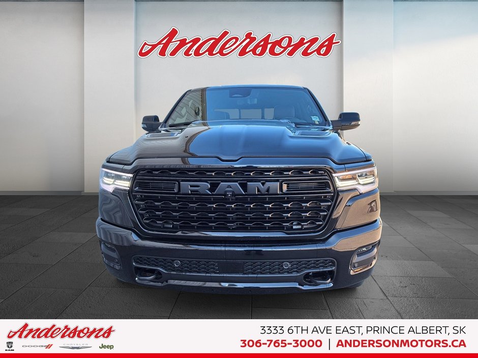 2026 Ram 1500 LIMITED 5.7L HEMI V8 / Crew Cab / Surround View Camera / Panoramic Sunroof