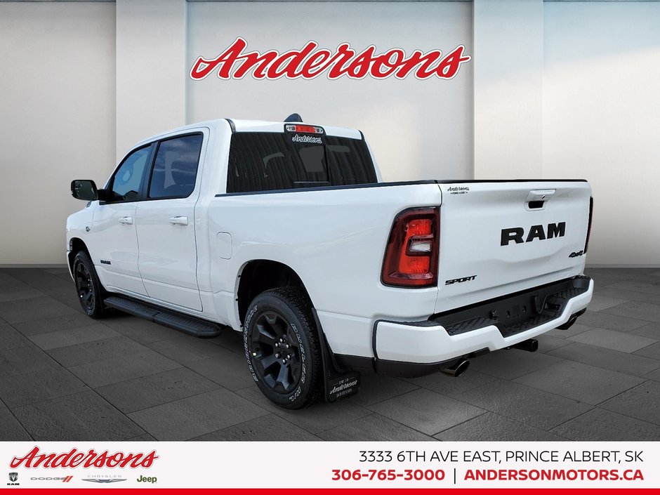 2026 Ram 1500 SPORT 5.7L HEMI V8 / Crew Cab / Ventilated Front Seats / Power Tailgate