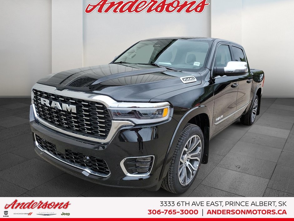 2026 Ram 1500 TUNGSTEN 3.0L Twin Turbo / Crew Cab / Deployable Bed Step