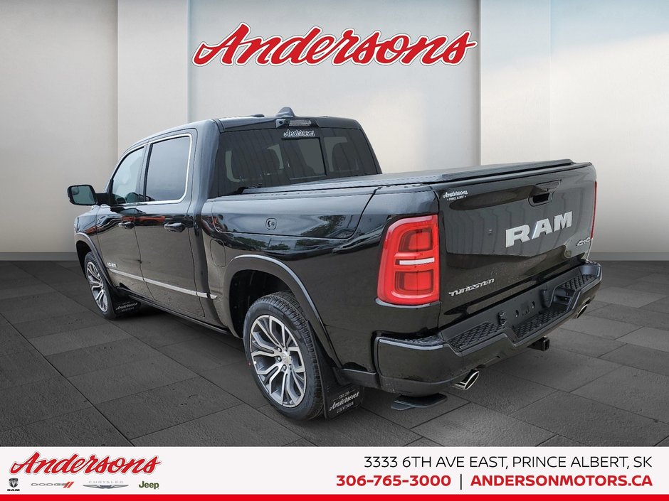 2026 Ram 1500 TUNGSTEN 3.0L Twin Turbo / Crew Cab / Deployable Bed Step