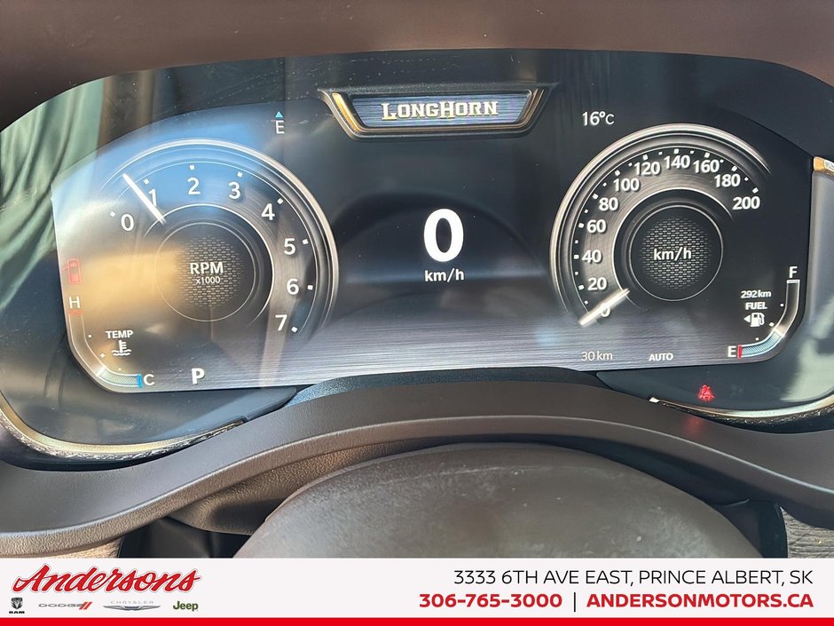 2026 Ram 1500 LONGHORN 3.0L Hurricane Twin-Turbo / Crew Cab / Filigree Leather