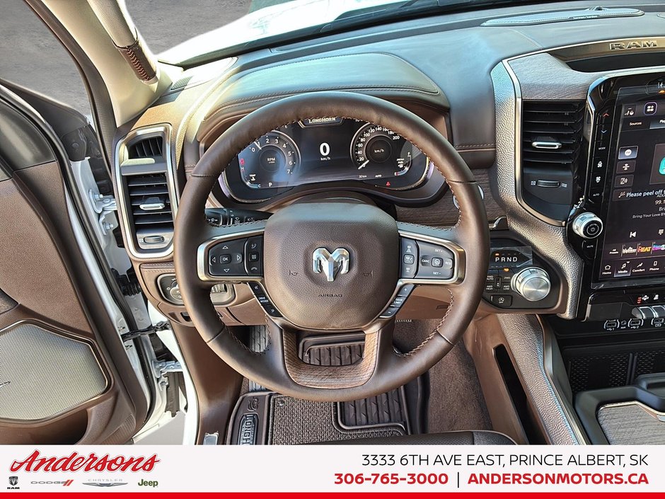 2026 Ram 1500 LONGHORN 3.0L Hurricane Twin-Turbo / Crew Cab / Filigree Leather