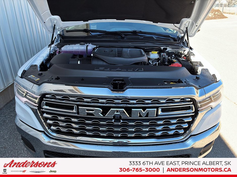 2026 Ram 1500 LONGHORN 3.0L Hurricane Twin-Turbo / Crew Cab / Filigree Leather