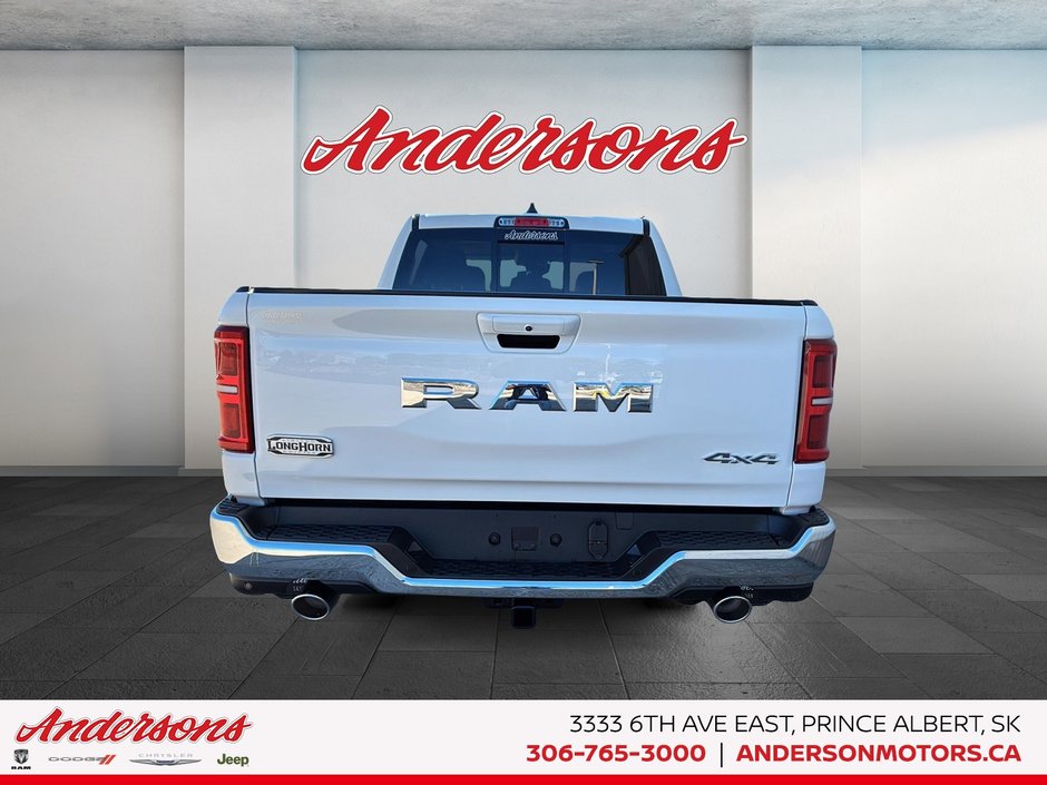 2026 Ram 1500 LONGHORN 3.0L Hurricane Twin-Turbo / Crew Cab / Filigree Leather