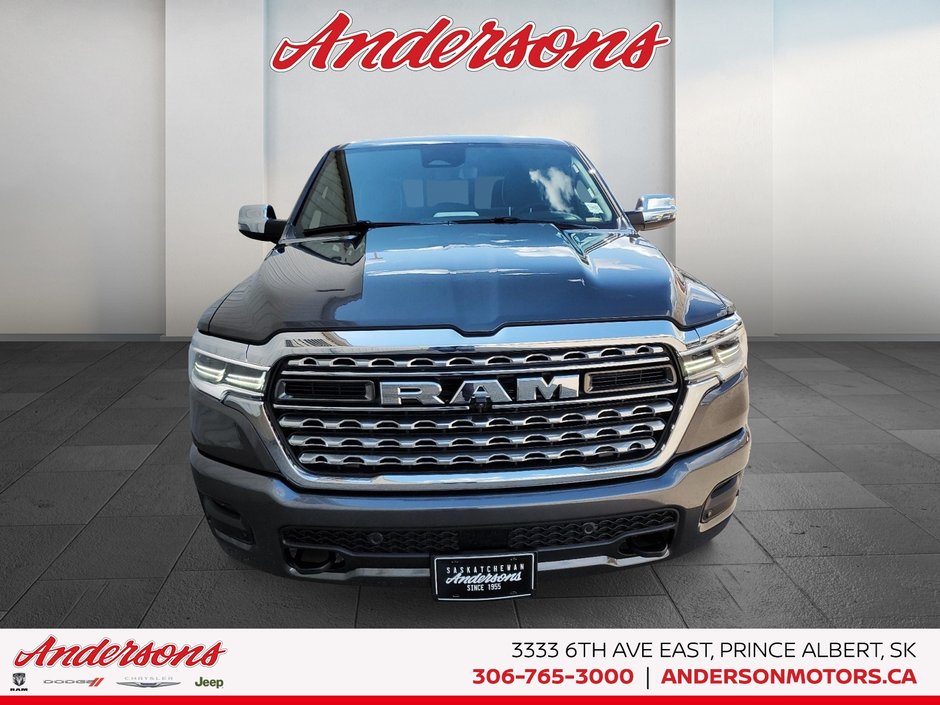2026 Ram 1500 LIMITED 5.7L HEMI / Crew Cab / Heads-Up Display