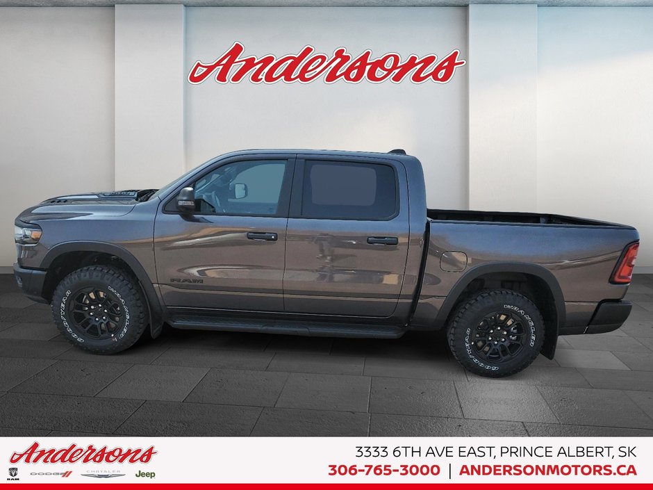 2026 Ram 1500 REBEL 3.0L Hurricane / Crew Cab / Alpine Audio / Bilstein Shocks