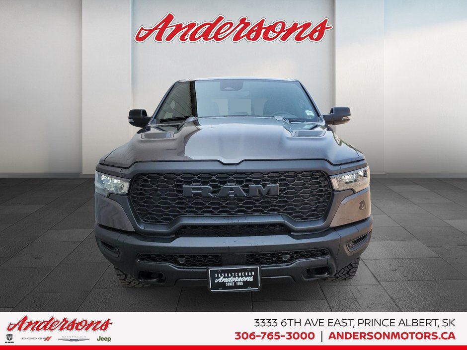 2026 Ram 1500 REBEL 3.0L Hurricane / Crew Cab / Alpine Audio / Bilstein Shocks