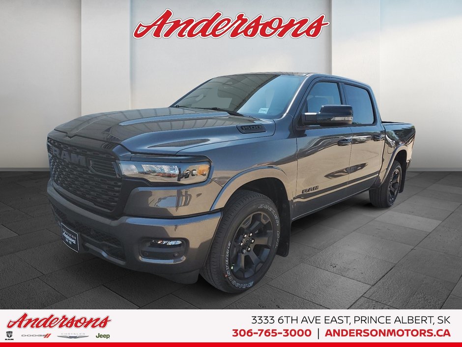 2026 Ram 1500 BIG HORN 3.0L Twin Turbo / Crew Cab / ParkSense
