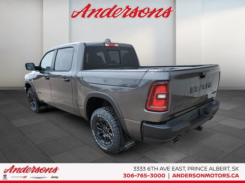 2026 Ram 1500 REBEL 5.7L Hemi / Crew Cab / Alpine Audio / Bilstein Shocks
