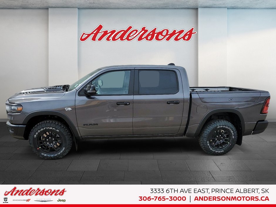 2026 Ram 1500 REBEL 5.7L Hemi / Crew Cab / Alpine Audio / Bilstein Shocks