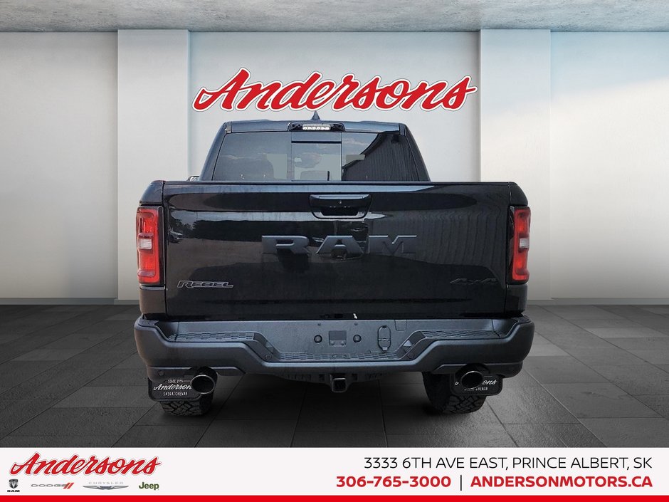 2026 Ram 1500 REBEL 5.7L Hemi / Crew Cab / Alpine Audio / Bilstein Shocks