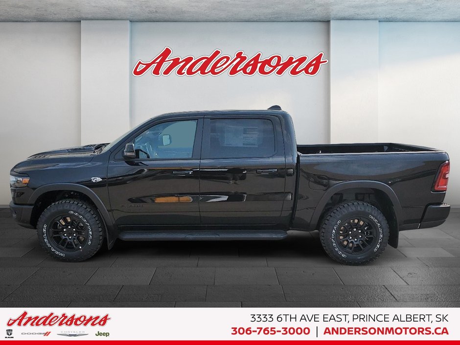 2026 Ram 1500 REBEL 5.7L Hemi / Crew Cab / Alpine Audio / Bilstein Shocks