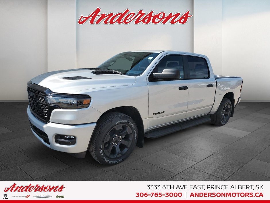 2026 Ram 1500 EXPRESS 3.0L Twin Turbo / Crew Cab / ParkSense