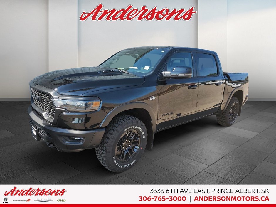 2026 Ram 1500 REBEL 5.7L Hemi / Crew Cab / Alpine Audio / Bilstein Shocks