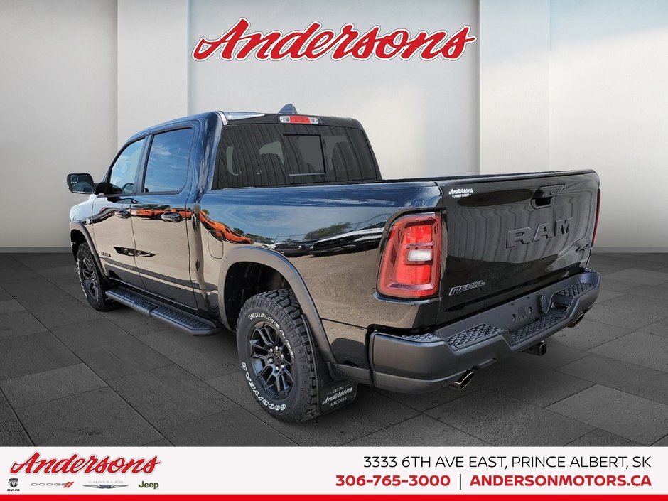 2026 Ram 1500 REBEL 5.7L Hemi / Crew Cab / Alpine Audio / Bilstein Shocks