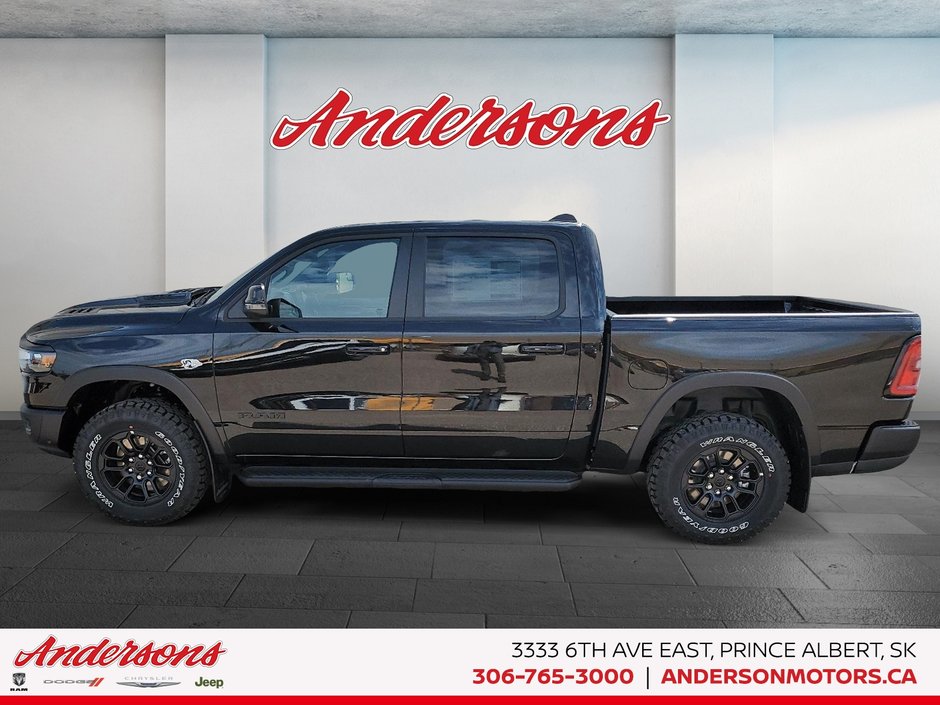 2026 Ram 1500 REBEL 5.7L Hemi / Crew Cab / Alpine Audio / Bilstein Shocks