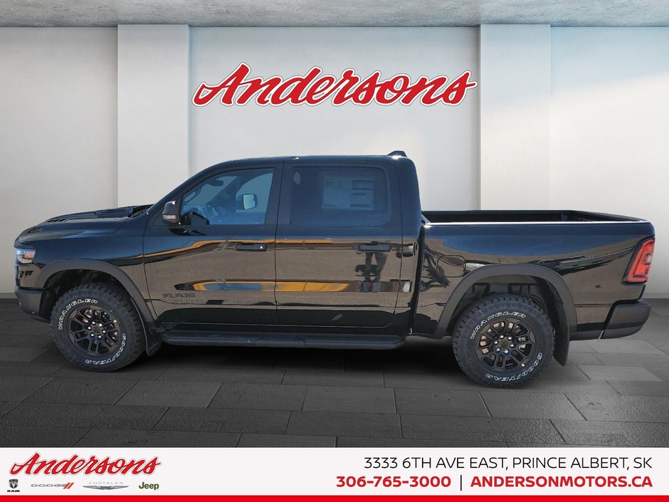 2026 Ram 1500 REBEL 3.0L Twin Turbo / Crew Cab / Alpine Audio / Bilstein Shocks