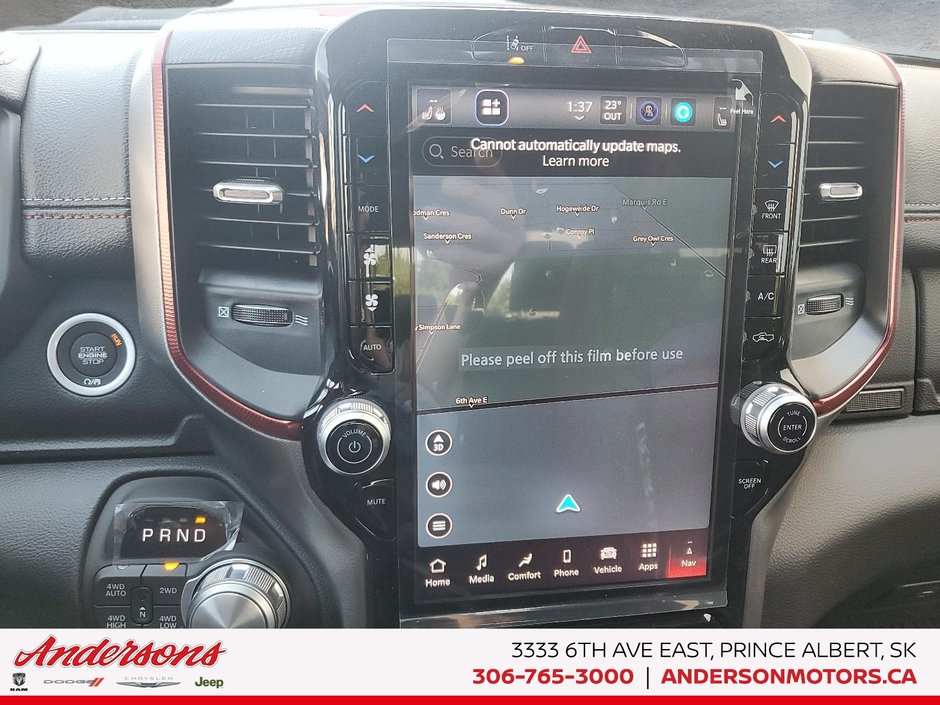 2026 Ram 1500 REBEL 3.0L Twin Turbo / Crew Cab / Alpine Audio / Bilstein Shocks