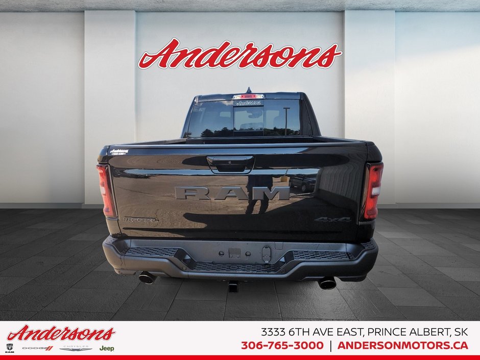 2026 Ram 1500 REBEL 5.7L Hemi / Crew Cab / Alpine Audio / Bilstein Shocks