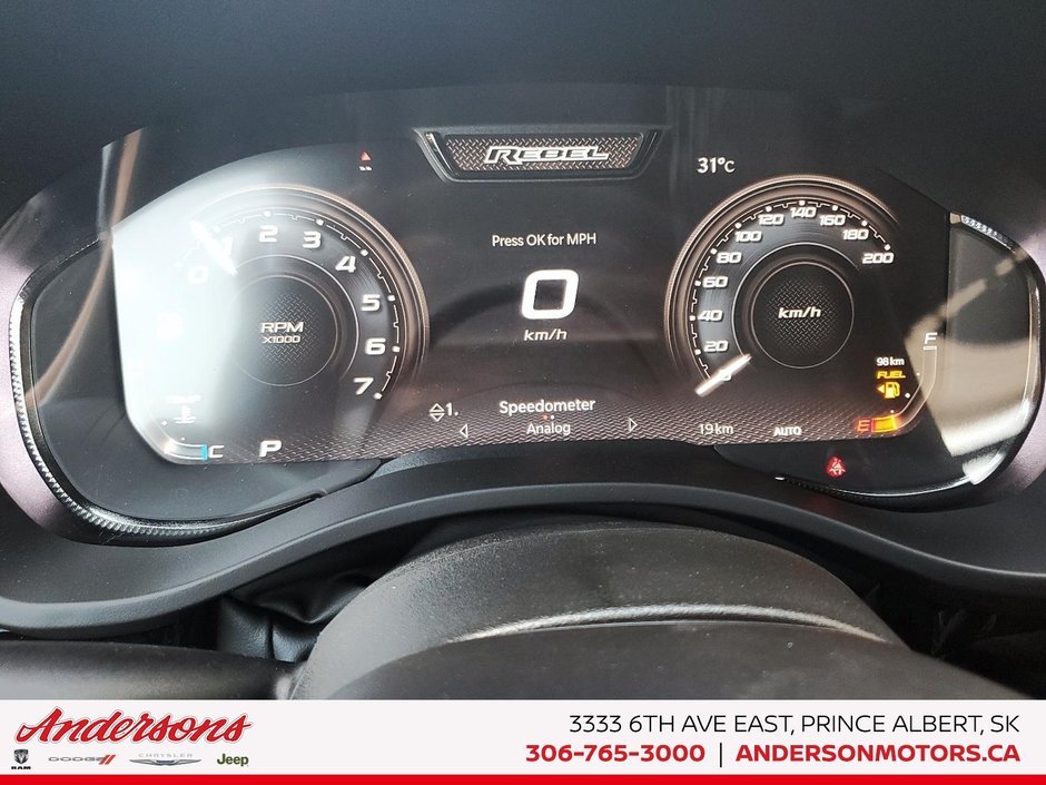 2026 Ram 1500 REBEL 5.7L Hemi / Crew Cab / Alpine Audio / Bilstein Shocks
