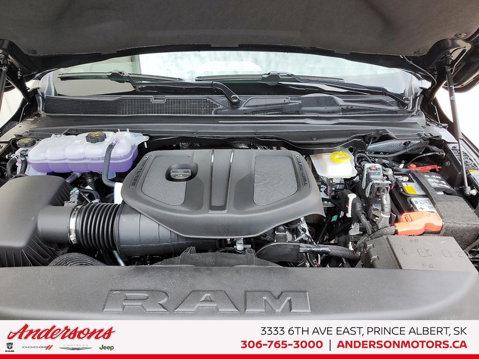 2026 Ram 1500 SPORT 3.0L Turbo / Crew Cab / Alpine Audio / ParkSense