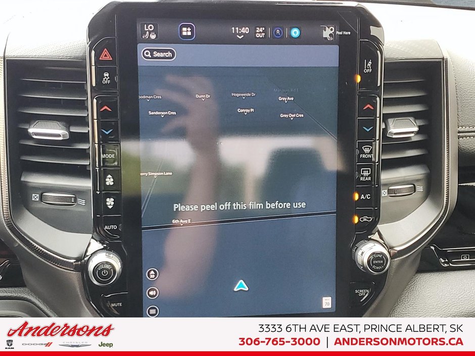 2026 Ram 1500 SPORT 3.0L Turbo / Crew Cab / Alpine Audio / ParkSense