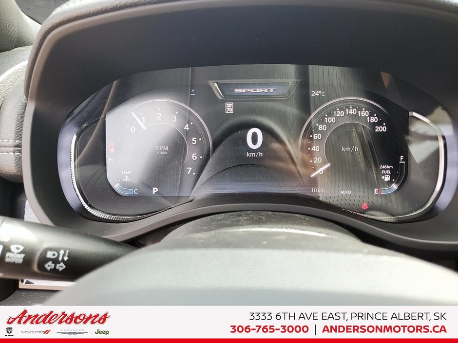 2026 Ram 1500 SPORT 3.0L Turbo / Crew Cab / Alpine Audio / ParkSense