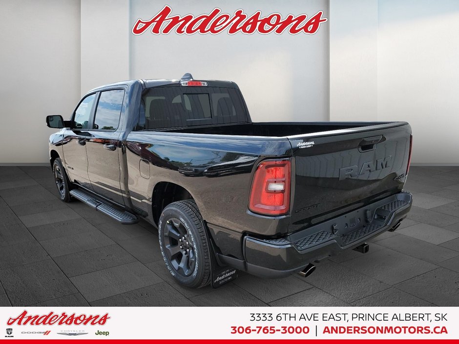 2026 Ram 1500 SPORT 3.0L Turbo / Crew Cab / Alpine Audio / ParkSense