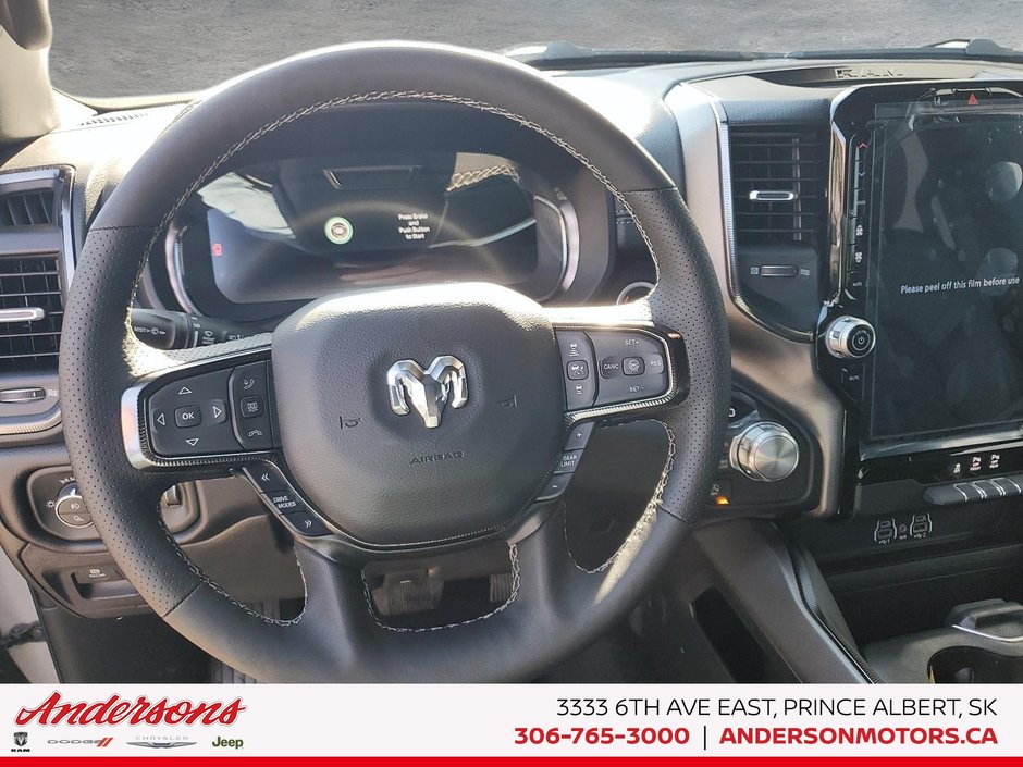 2026 Ram 1500 SPORT 3.0L Turbo / Crew Cab / Alpine Audio / ParkSense