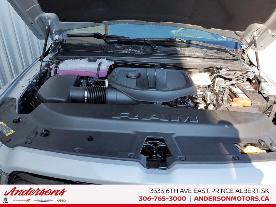 2026 Ram 1500 SPORT 3.0L Turbo / Crew Cab / Alpine Audio / ParkSense