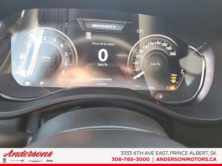 2026 Ram 1500 SPORT 3.0L Turbo / Crew Cab / Alpine Audio / ParkSense