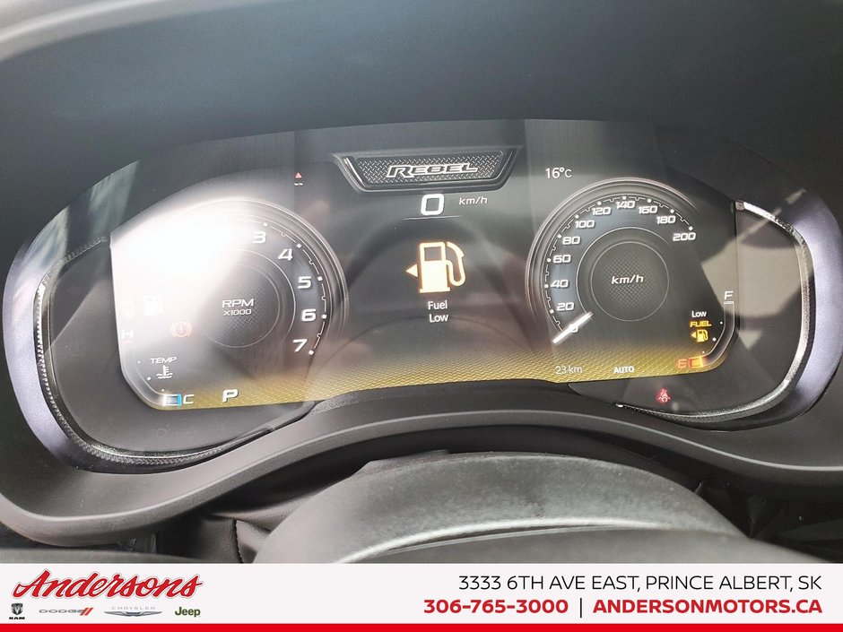 2026 Ram 1500 REBEL 3.0L Turbo / Crew Cab / Alpine Audio / Bilstein Shocks
