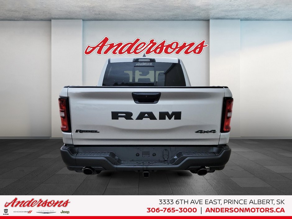 2026 Ram 1500 REBEL 3.0L Turbo / Crew Cab / Alpine Audio / Bilstein Shocks