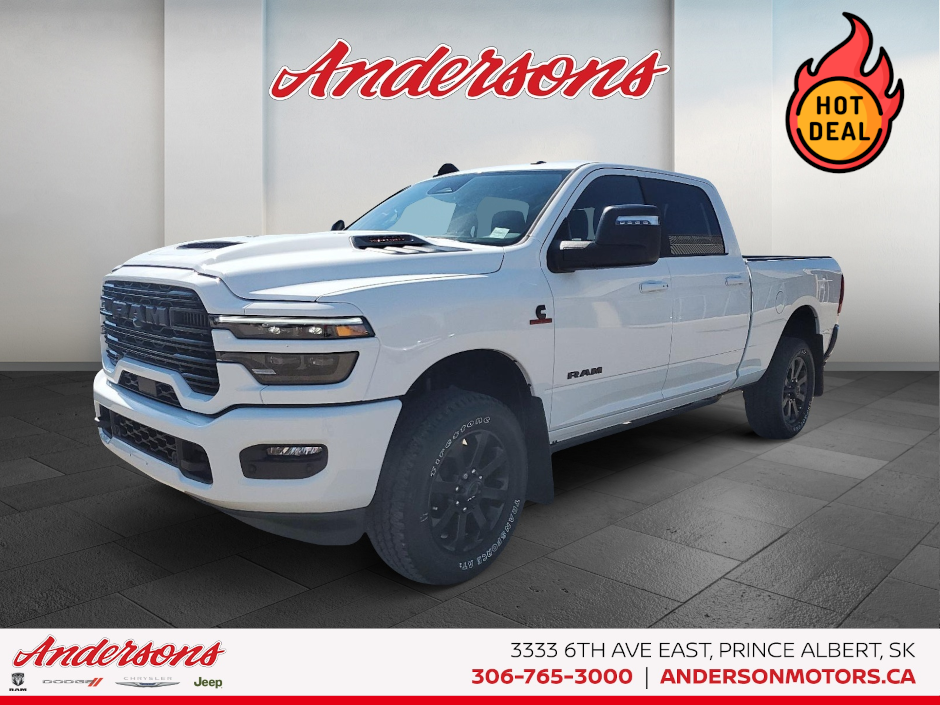 2025 Ram 2500 Laramie 6.7L Cummins / Crew Cab / 5th Wheel Prep