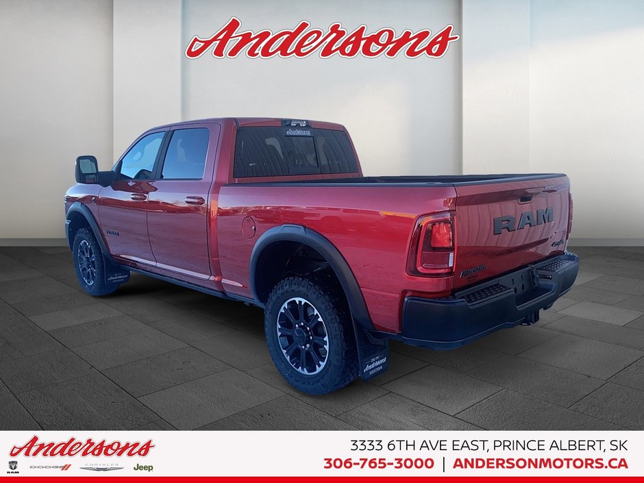 2026 Ram 2500 REBEL Cummins HO Diesel / Rebel Level 2 / Power Running Boards