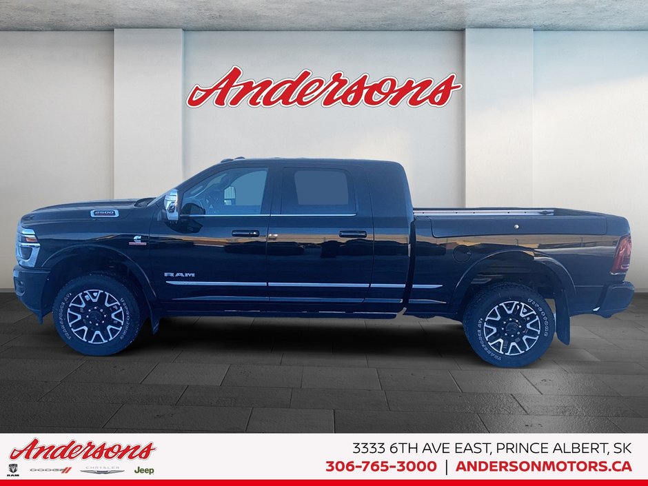 2026 Ram 2500 LIMITED 6.7L Cummins Turbo-Diesel / Mega Cab / Leather