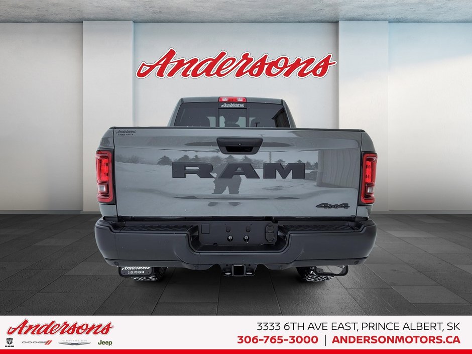2026 Ram 2500 WARLOCK 6.7L Cummins Diesel / Off-Road Package / 12-Inch Uconnect