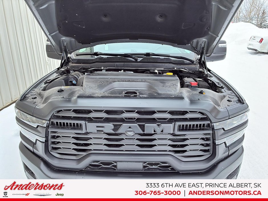 2026 Ram 2500 WARLOCK 6.7L Cummins Diesel / Off-Road Package / 12-Inch Uconnect